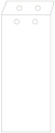 Crest Solar White Layer Invitation Cover (3 7/8 x 9 1/4) - 25/Pk