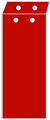 Firecracker Red Layer Invitation Cover (3 7/8 x 9 1/4) - 25/Pk