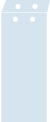 Blue Feather Layer Invitation Cover (3 7/8 x 9 1/4) - 25/Pk