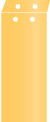 Amber Layer Invitation Cover (3 7/8 x 9 1/4) - 25/Pk
