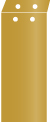 Antique Gold Layer Invitation Cover (3 7/8 x 9 1/4) - 25/Pk