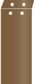 Bronze Layer Invitation Cover (3 7/8 x 9 1/4) - 25/Pk