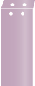 Violet Layer Invitation Cover (3 7/8 x 9 1/4) - 25/Pk