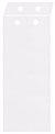 Linen Solar White Layer Invitation Cover (3 7/8 x 9 1/4) - 25/Pk
