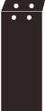Linen Black Layer Invitation Cover (3 7/8 x 9 1/4) - 25/Pk
