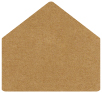 Natural Kraft A9 Envelope Liner (for A9 envelopes) - 25/Pk
