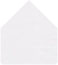 Linen Solar White 4 Bar Envelope Liner (for 4BAR envelopes) - 25/Pk