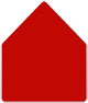 Firecracker Red Outer #7 Envelope Liner (for Outer #7 envelopes) - 25/Pk
