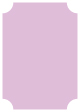 Purple Lace Notch Card 3 1/2 x 5 - 25/Pk