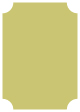 Tropical Green Notch Card 3 1/2 x 5 - 25/Pk