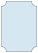 Blue Feather Notch Card 3 1/2 x 5 - 25/Pk