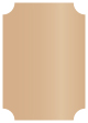 Cappuccino Notch Card 3 1/2 x 5 - 25/Pk