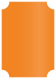 Mandarin Notch Card 3 1/2 x 5 - 25/Pk