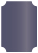 Iris Blue Notch Card 3 1/2 x 5 - 25/Pk
