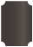 Onyx Notch Card 3 1/2 x 5 - 25/Pk