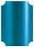 Teal Silk Notch Card 3 1/2 x 5 - 25/Pk