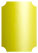 Green Silk Notch Card 3 1/2 x 5 - 25/Pk