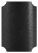Black Silk Notch Card 3 1/2 x 5 - 25/Pk