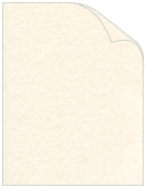 White Parchment Cover - 65 lb - 8 1/2 x 11 - 25/Pk