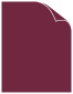 Cranberry Classic Linen Cover - 80 lb - 8 1/2 x 11 - 25/Pk