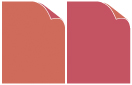 Golden-Red (80 lb) Duplex Cover 8 1/2 x 11 -- 25/Pk