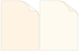 Vanilla Sorbet Duplex Cover - 80 lb - 8 1/2 x 11 - 25/Pk