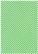 Zig Zag Green Flat Card 3 1/2 x 5 - 25/Pk