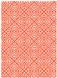 Maze Red Flat Card 5 1/4 x 7 1/4 - 25/Pk