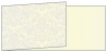 Floral Grey Fold Away Invitation 4 x 9 1/4 - 25/Pk