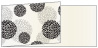 Aster Black Fold Away Invitation 4 x 9 1/4 - 25/Pk