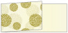 Aster Green Fold Away Invitation 4 x 9 1/4 - 25/Pk