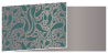 Peacock Secret Fold Away Invitation 4 x 9 1/4 - 25/Pk