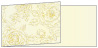 Rose Passion Fold Away Invitation 4 x 9 1/4 - 25/Pk