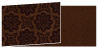 Morocco Coco Fold Away Invitation 4 x 9 1/4 - 25/Pk