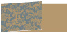 Renaissance Ash Fold Away Invitation 4 x 9 1/4 - 25/Pk