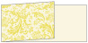 Renaissance Lime Fold Away Invitation 4 x 9 1/4 - 25/Pk