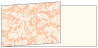 Renaissance Blush Fold Away Invitation 4 x 9 1/4 - 25/Pk