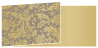 Renaissance Bronze Fold Away Invitation 4 x 9 1/4 - 25/Pk