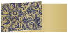 Nature Navy Fold Away Invitation 4 x 9 1/4 - 25/Pk