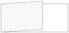 Polkadot Red Fold Away Invitation 4 x 9 1/4 - 25/Pk