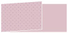 Polkadot Purple Fold Away Invitation 4 x 9 1/4 - 25/Pk