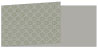 Rococo Pewter Fold Away Invitation 4 x 9 1/4 - 25/Pk