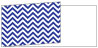 Chevron Comet Fold Away Invitation 4 x 9 1/4 - 25/Pk