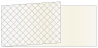 Casablanca Grey Fold Away Invitation 4 x 9 1/4 - 25/Pk