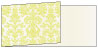Victoria Lime Fold Away Invitation 4 x 9 1/4 - 25/Pk