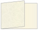Paisley Silver Fold Away Invitation 5 x 7 - 25/Pk