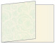 Paisley Green Fold Away Invitation 5 x 7 - 25/Pk