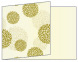 Aster Green Fold Away Invitation 5 x 7 - 25/Pk