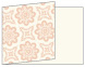 Morocco Mellow Pink Fold Away Invitation 5 x 7 - 25/Pk
