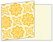 Morocco Yellow Fold Away Invitation 5 x 7 - 25/Pk
